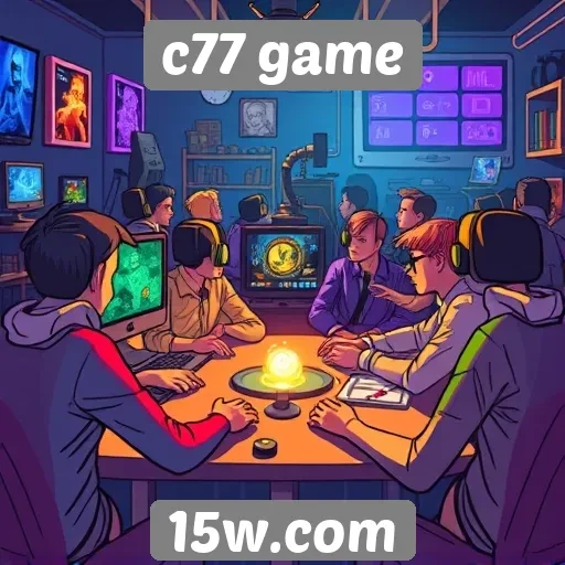 Exploração da comunidade online do C77 Game