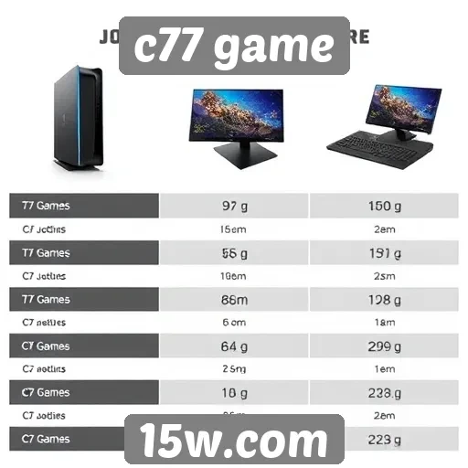 Comparação de preços no c77 game com outras plataformas