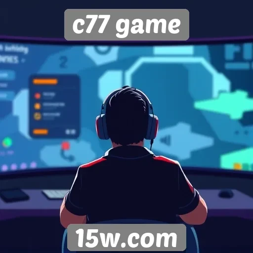Análise da interface do usuário do site c77 game